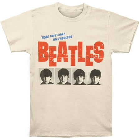 Beatles Men's  American Tour 64 T-shirt Grey