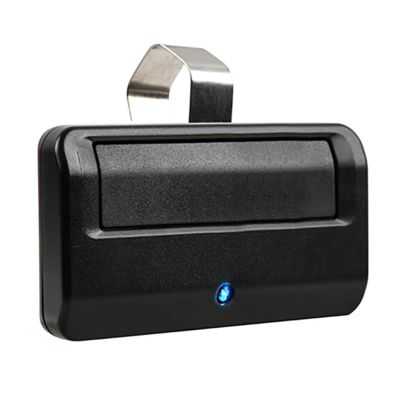 Garage Door Opener Remote 1-Button Black Control for Liftmaster Chamberlain Sears Craftsman Openers (891LM, Yellow Learn Function)