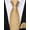 Gold, variant on Boys Gold Zipper Tie Set Pre-Tied Adjustable Silk Necktie with Pocket Square for Kids Age 8-12 Wedding Party