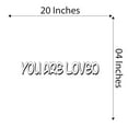 thumbnail image 4 of Children You are Loved Beautiful Quotes & Sayings Wall Decal Decoration Love Motivational Vinyl Wall Art Decal Sticker Lasts Years and Easily Removable - Size: 20 In(W) x 4 In(H), 4 of 5