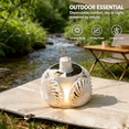 thumbnail image 5 of 2-in-1 4 Blades Solar Camping Tent Fan Light 3600Mah Battery USB Rechargeable Portable Led Light for Outdoor Hiking Adventures, 5 of 8