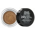 thumbnail image 2 of Maybelline Eye Studio Color Tattoo 24Hr Eye Shadow - 65 Gold Rush (2-Pack), 2 of 7