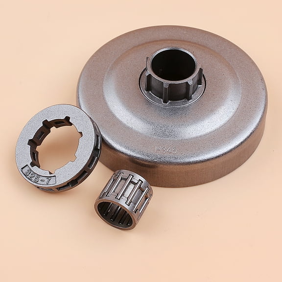 HAISHINE Clutch Drum 325"-7T Sprocket Rim Needle Bearing Kit for Husqvarna 340 345 346XP 350 351 353 445 450 Chainsaw 503873072