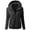 A-Black12, variant on Bibifish Women Jackets Solid Color Thick Fleece Thermal Jackets Winter Hooded Warm Outwear Sweater Zipper Coat Women'S Coat