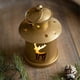 thumbnail image 2 of Christmas Vintage Candlestick Iron Art Cabin Christmas Style Decorative Accessories A, 2 of 5