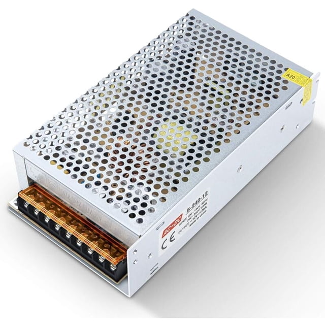 12V 20A Switching Power Supply LED Transformer 240W Switching Power Supply AC 110V / 240V DC 12V Switching Converter for Radio, LED Strip and Printer