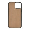 thumbnail image 4 of iPhone 12 - 12 Pro 6.1" Handcrafted Full Grain Leather Flexible Snap-on Back Cover Case, 4 of 27
