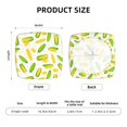 thumbnail image 5 of KLL Cartoon Corn Pattern Seat Covers for Dining Room Chairs,Washable Chair Seat Chair Covers Seat Protector-Two Pieces, 5 of 7