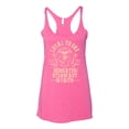 thumbnail image 2 of Wild Bobby Loyal To One Dedicated Steadfast In Faith | Religious Bible Verse John 14:6 Inspirational/Christian Women Tri-Blend Racerback Tank Top, Vintage Pink, Large, 2 of 6