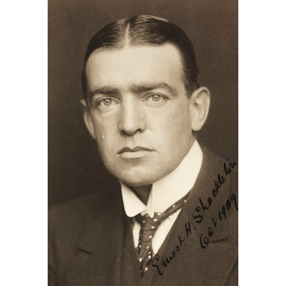 24x36 gallery poster, Sir Ernest H. Shackleton, British Antarctica explorer