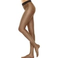 thumbnail image 6 of Hanes Perfect Nudes™ Sheer to Waist Run Resistant Light Tummy Control Hosiery Bronze/Nude 6 M Women's, 6 of 6