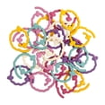 thumbnail image 4 of segolike 24 Pieces Crochet Stitch Markers Crochet Clips Modern Multi Color Easy Carrying Colored Sheep, 4 of 9