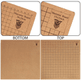 thumbnail image 2 of Macrame Board and Pins,15x15 Inch Macrame Project Board, Double-Sided Grids Handmade Braiding Board,1 x Macrame Board 30 x Pins,Brown, 2 of 6