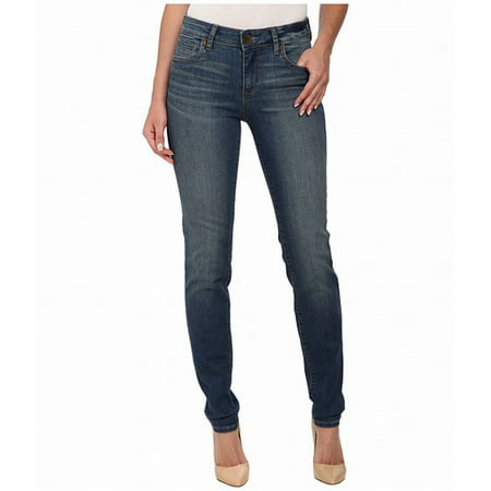 Kut from the Kloth - Kut from the Kloth NEW Whiskered Denim Womens Size ...