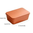thumbnail image 3 of Bento Lunch Box | Stackable Meal Prep Container for Adults | Microwave Freezer Dishwasher Safe | Reusable and Lightweight | Odorless PP Material | 21.5x14x8cm | Multiple Colors | 1-Pack, 3 of 6