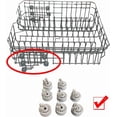 thumbnail image 5 of DD61-00222A(Lot de 8) Roues de Rail de Support Central pour Lave-Vaisselle de Remplacement pour Samsung, 5 of 5