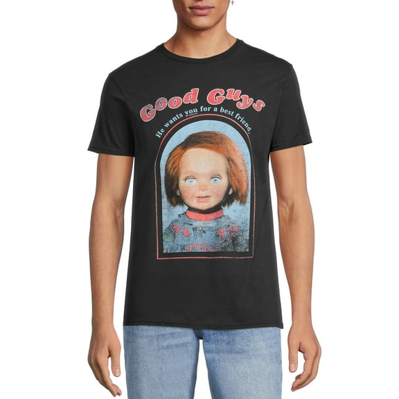 Chucky Men's and Big Men's Good Guys Graphic T-Shirt with Short Sleeves