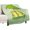 Frog and lotus leaf umbrellalanket 40"x50" 1, variant on GXFCAFlamingo Blaze Feast, winter sofa dormitory home decoration, must-have travel product. Size is 40x50 inches.