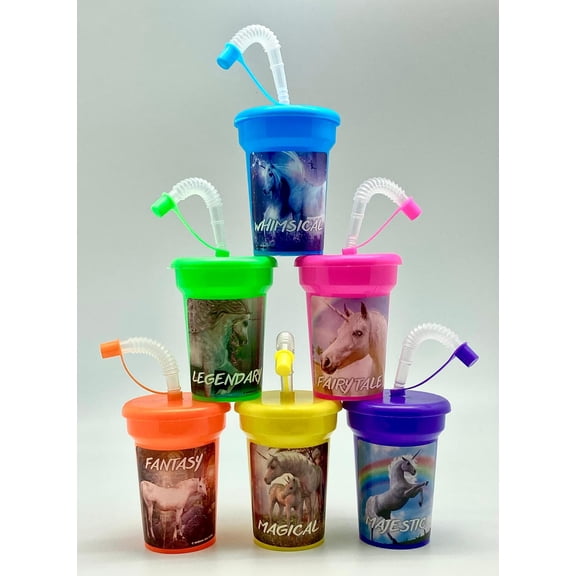 Create Your Own “Unicorn“ Sipper Cups