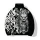 thumbnail image 3 of Ropa informal de algodón de invierno para hombre, chaqueta holgada, ropa de algodón con estampado de guerreros fantasmas y monstruos góticos, ropa urbana Harajuku, 3 of 5