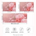 thumbnail image 2 of Ryvnso Satin Pillowcase Peony Flower Pillow Cases Standard Size 40x20in, 2 of 6