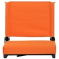 thumbnail image 5 of Pemberly Row Grandstand Comfort Seat in Aluminum Frame in Orange, 5 of 8