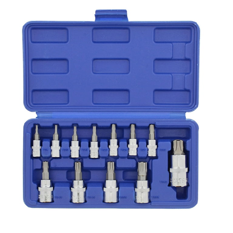 ABN Torx Plus Socket Set 5 Point Star Bit Set Tamper Proof Torx