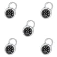 thumbnail image 2 of Scienceny Rotary Padlock Zinc Alloy Digital Code Password Lightweight Security Cabinet Padlocks Portable Locks Lock Anti-theft Combination Type2 NO2 Scienceny CBP584582, 2 of 4