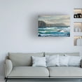 thumbnail image 2 of Trademark Fine Art Mike Jones Photo Newfoundland Sunset Surf Canvas Wall Art - 12x19, 2 of 5