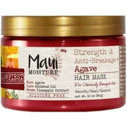 Maui Moisture Strength & Anti-Breakage + Agave Hair Mask 12 oz (Pack of 2)