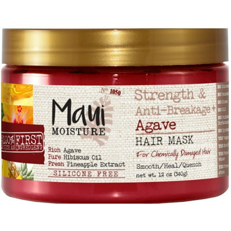 2 Pack - Maui Moisture Strength & Anti-Breakage + Agave Hair Mask 12