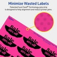 thumbnail image 5 of Avery Oval Scalloped Labels, Neon Magenta, 1-1/8" x 2-1/4", 420ct, 5 of 11