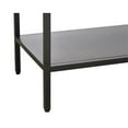thumbnail image 6 of 52-inch Wide Metal and Glass Sideboard - Black, 6 of 7