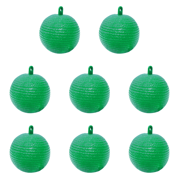 Fly Trap Ball Fruit Catcher 8cm Pegajoso para atrapar insectos de frutas Verde