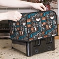 thumbnail image 7 of Pofeuu Coffee Lover Print Print Toaster Cover 4 Slice, Bread Dust Cover & Fingerprint Protection, Kitchen Small Appliance Covers(Toaster Cover), 7 of 7