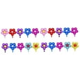 thumbnail image 4 of IDEANATEGRATE Decorative Flower Shaped Balloon Kit Assorted Color Aluminium Film 40 Pcs 23X19In, 4 of 8