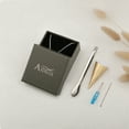 thumbnail image 7 of Silver Bar Cremation Memorial Stainless Steel Ashes Holder Necklace Keepsake Jewelry with Funnel Kit and Velvet Jewelry Box, 7 of 7