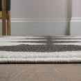 thumbnail image 4 of JONATHAN Y ATHENS 2 x 8 Runner Rug, Draper Geometric Diamond Pattern - White/Dark Gray, ATH100B-28, 4 of 6