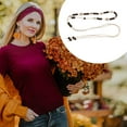 thumbnail image 5 of Unique Bargains Hand-woven Handmade Cord Belt 1 Pc Beige, Deep Brown, 5 of 6