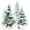 White Sage, variant on Manfei Forest Elk Full Size Bedding Sets, Merry Christmas Poinsettia Full Size Bed in a Bag, White Gray, Polkadot Reversible, 7-Piece