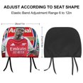 thumbnail image 2 of Bukayo Saka Funda Protectora Universal para Reposacabezas de Coche, Funda Elástica para Reposacabezas de Asiento de Auto, Funda de Tela Antipolvo, Accesorios de Interior 2 Piezas, 2 of 6