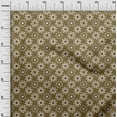 thumbnail image 3 of oneOone Cotton Flex Brown Fabric Block Sewing Material Print Fabric By The Yard 40 Inch Wide-B8, 3 of 6
