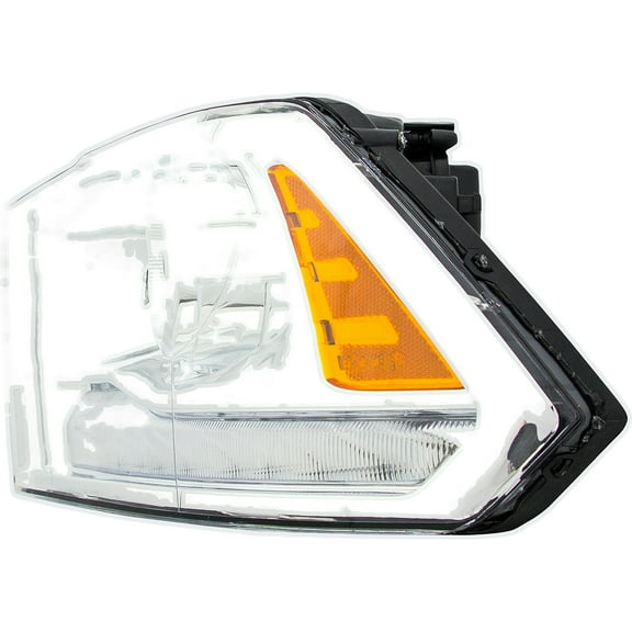 Dorman 1590379 Front Driver Side Headlight Assembly for Specific Ram Models