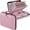 Pink, variant on Fireproof Locking Document Organizer with Hard-Shell Case, 13-Pocket Accordion Folder, Portable Travel Safe for Files, Laptop, and Important Papers