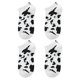 thumbnail image 1 of 2 Pairs Features Socks Women Korean Fashion Cow Shirts Women Cow Stuff Cows, 1 of 3