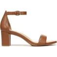 thumbnail image 2 of Naturalizer Women's Vera Ankle Strap Sandals English Tea Brown 10W, 2 of 5