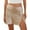Khaki, variant on purcolt Half Slips for Women Under Dresses Satin Silky Lace Trim Mini Short Underskirt Split Slit Hem Bodycon Short Skirt