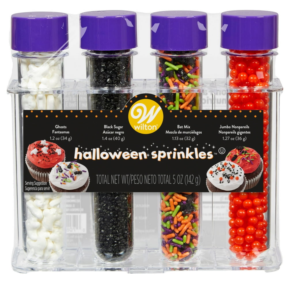 Wilton Halloween Sprinkles Test Tube Set, 5 oz.
