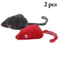 thumbnail image 1 of 2 Pcs Jouets pour Chat Souris Jouets de Chaton Souris Réalistes Jouets à Mâcher pour Chat Souris Jouet pour Chat, 1 of 10