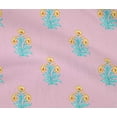 thumbnail image 4 of oneOone Cotton Flex Blush Pink Fabric Stripe & Floral Block Sewing Fabric By The Yard Printed Diy Clothing Sewing Supplies 40 Inch Wide, 4 of 4
